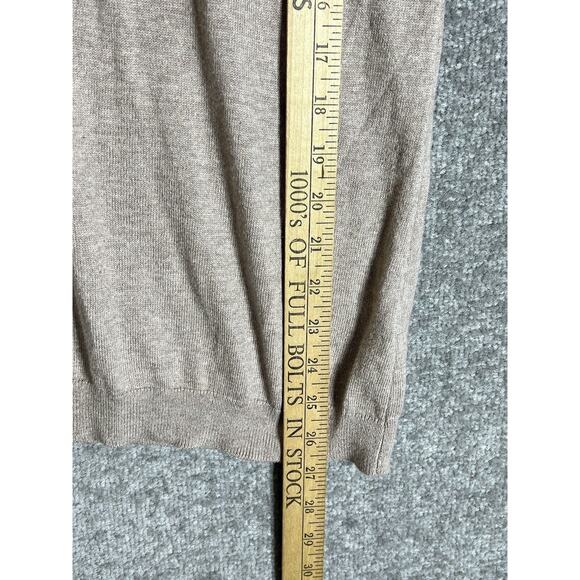 Banana Republic Knit Ruffle Ribbed‎ Pullover Sweater Womens Medium 3/4 Sleeve - Picture 15 of 15